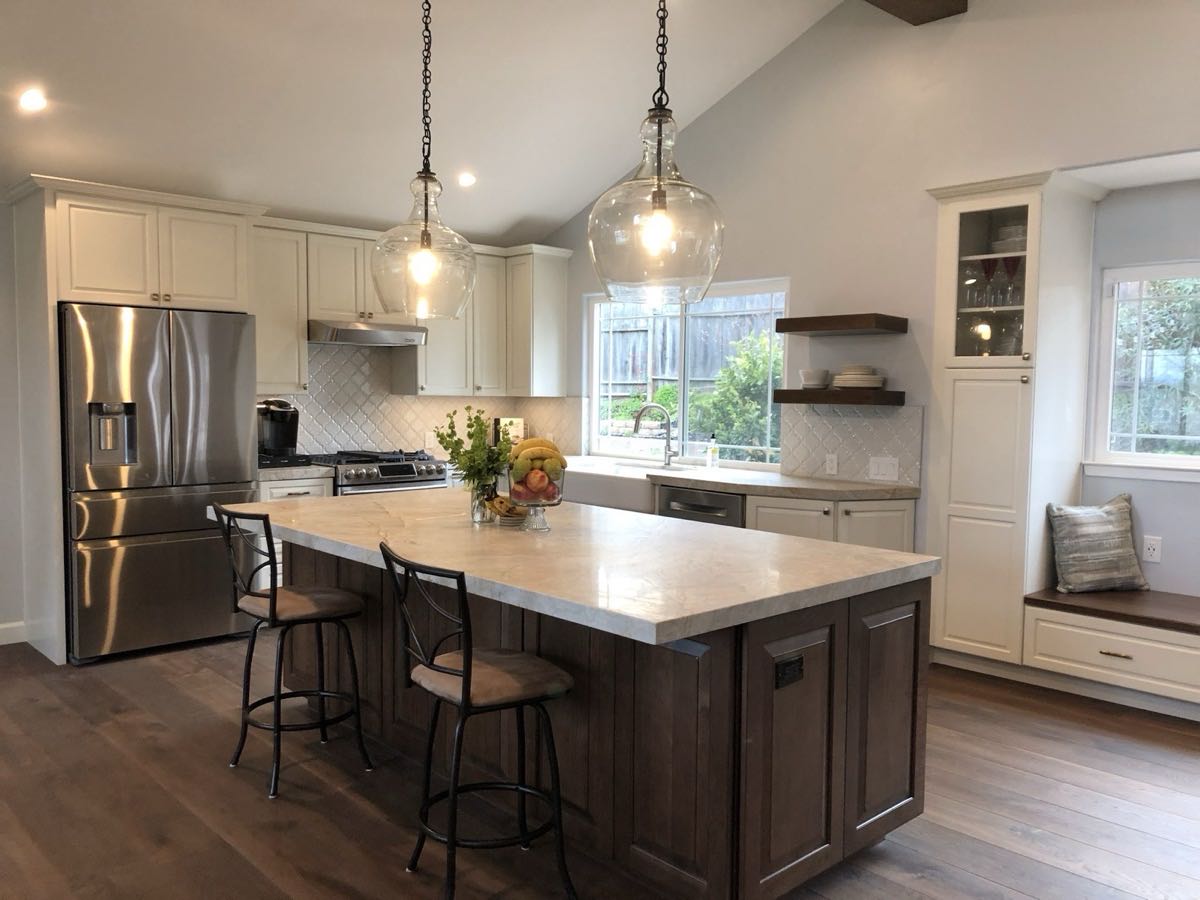 Cabin kitchen renovation