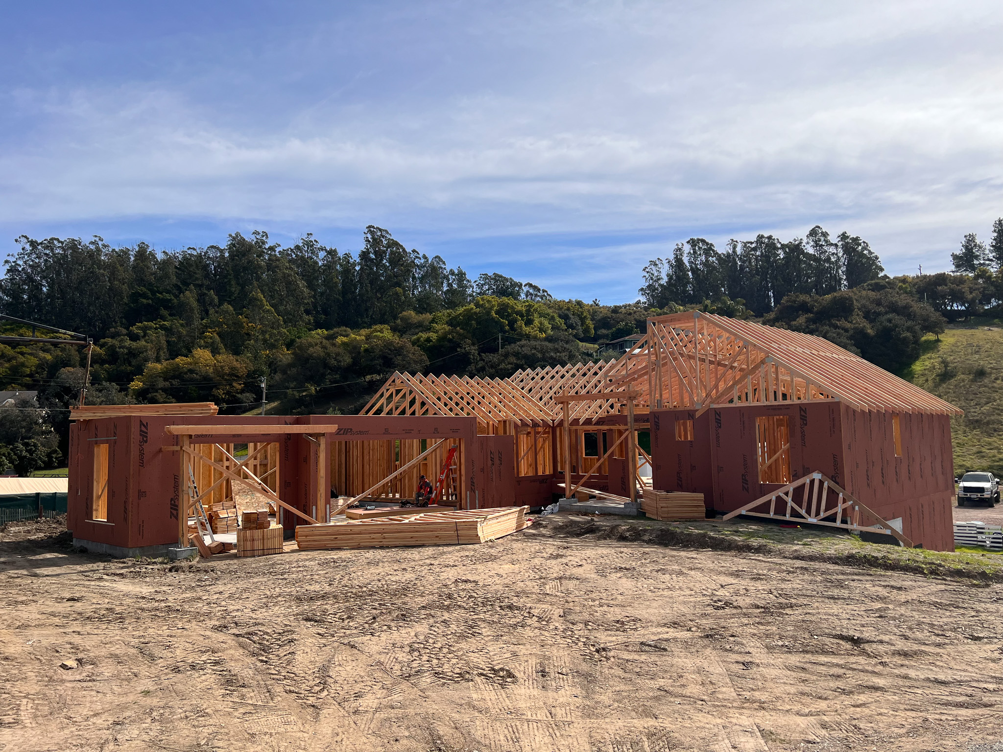 Custom home build in San Benito County