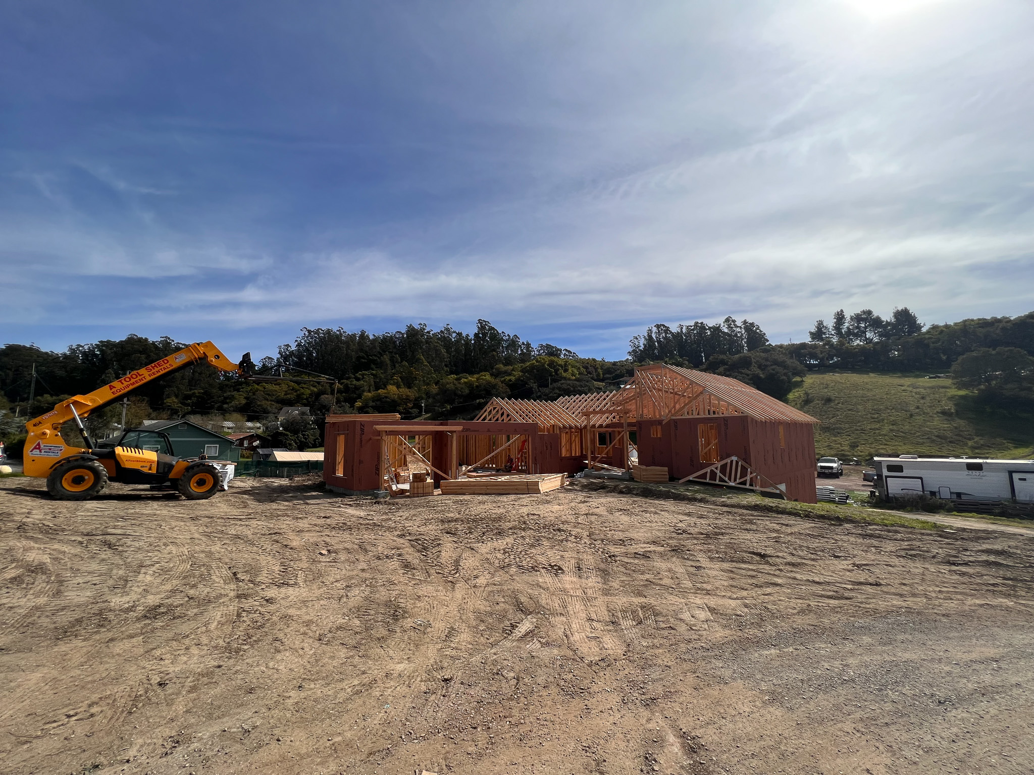 Custom home build in San Benito County