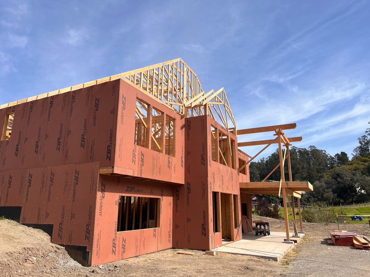 Custom home build in San Benito County