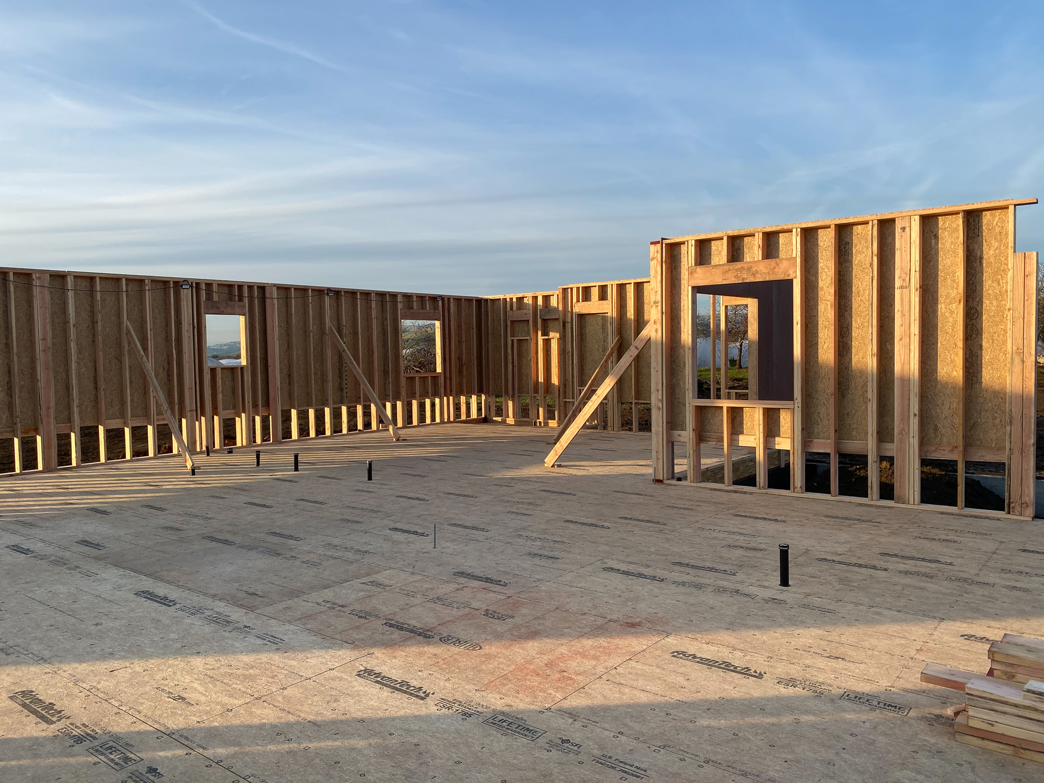 Quality commercial construction project with attention to detail