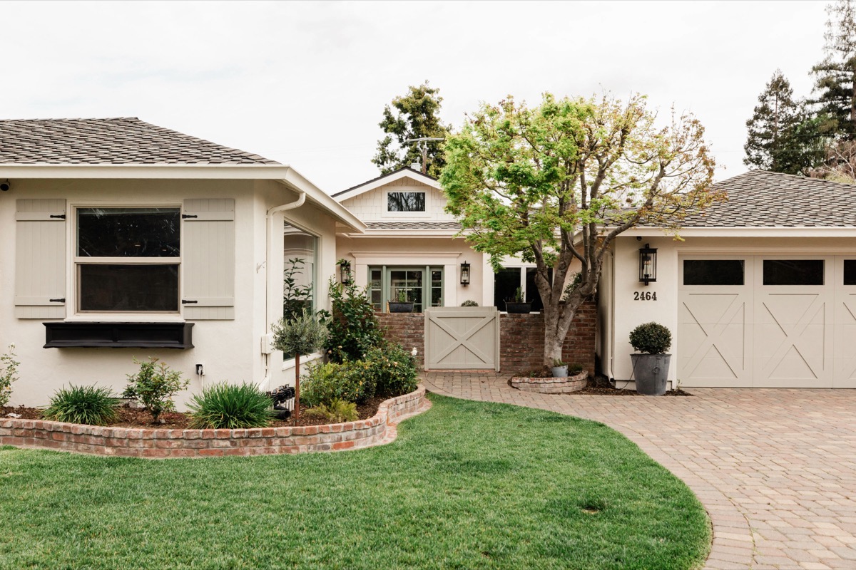 Home exterior detail by D One Builders